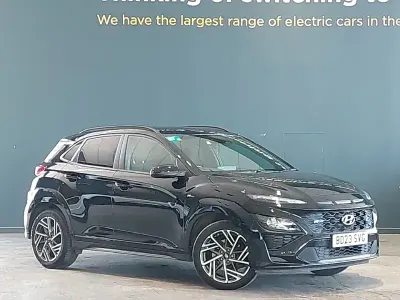 Used Hyundai Kona N Line 120 HP (88 kW) 2023 Black SUV