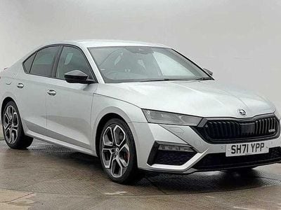 Used Skoda Octavia vRS 180 HP (132 kW) 2022 Brilliant silver metallic Hatchback