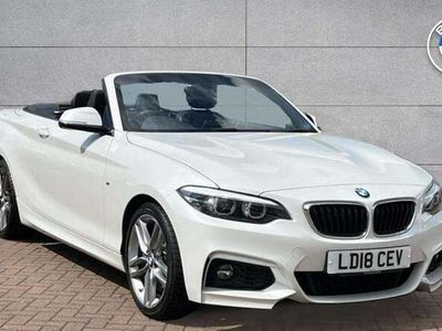 used BMW 220 2 Series d M Sport Convertible 2.0 2dr