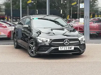 Used Mercedes CLA250e AMG Line Premium 218 HP (160 kW) 2023 Black Sedan