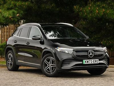 Used Mercedes EQA300 AMG line 167 kW (228 HP) 2023 Night black SUV
