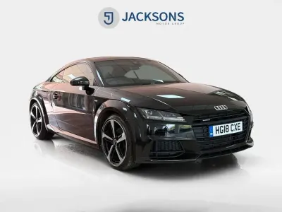 Usado Audi TT Black Edition 230 HP (169 kW) 2018 Preto Coupé