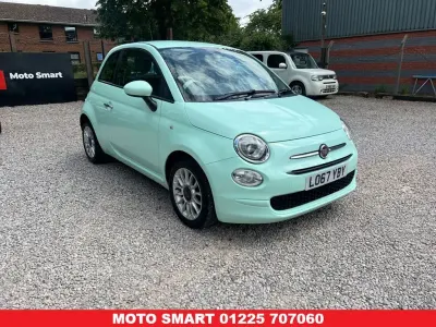 Used Fiat 500 Pop Star 69 HP (50 kW) 2017 Green Hatchback