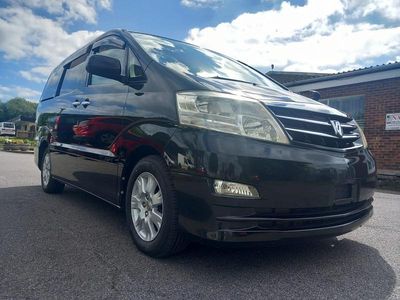 Used Toyota Alphard 159 HP (116 kW) 2007 Black MPV