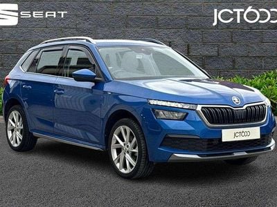 Blue Used 2022 Skoda Kamiq SE L Executive SUV | £15,939 (Fair price)