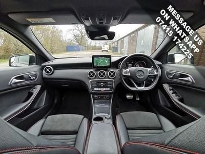 Used Mercedes A200 AMG line 136 HP (100 kW) 2018 Silver Hatchback