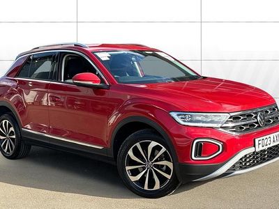 Used VW T-Roc Style 150 HP (110 kW) 2023 Red SUV