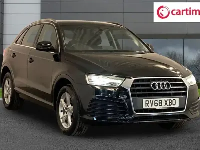 Second-hand Audi Q3 Sport 150 CP (110 kW) 2018 Negru SUV