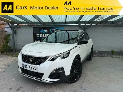 Used Peugeot 3008 GT-line 130 HP (95 kW) 2017 White SUV