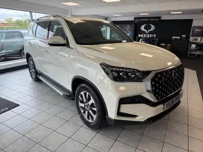New KGM Rexton 202 HP (148 kW) 2026 Grand white SUV