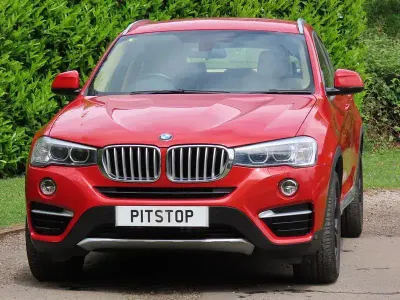 Used BMW X4 xLine 190 HP (139 kW) 2015 Red SUV