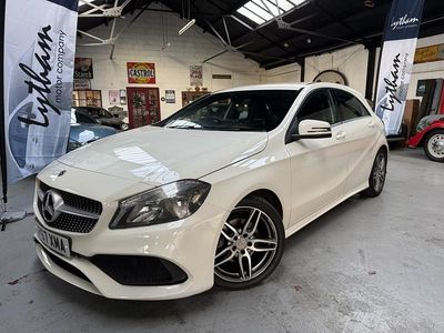 White Used 2018 Mercedes A160 AMG line Hatchback | £8,450 (Fair price)