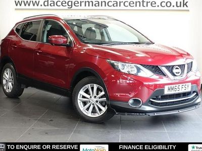 Used Nissan Qashqai N-TEC 115 HP (84 kW) 2015 Red SUV