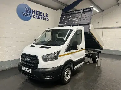 Used Ford Transit 130 HP (95 kW) 2024 White Cabriolet