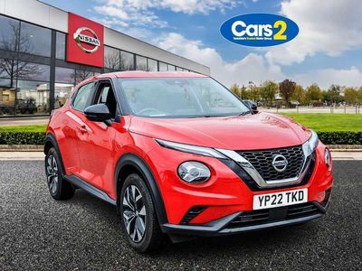 Used Nissan Juke Acenta 114 HP (83 kW) 2022 Red SUV