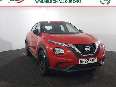 Used Nissan Juke Acenta 114 HP (83 kW) 2022 Red SUV