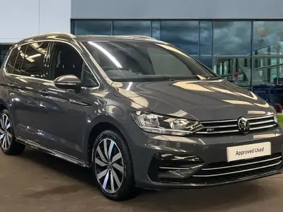 Used VW Touran R-line 150 HP (110 kW) 2025 Dolphin grey metallic MPV