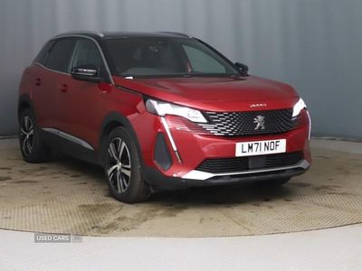 Red Used 2021 Peugeot 3008 GTi Hatchback | £15,750 (Fair price)