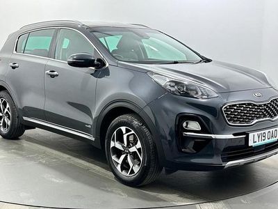 Used Kia Sportage 130 HP (95 kW) 2019 Grey SUV