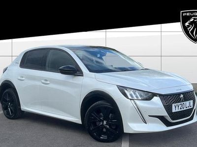 Used Peugeot 208 GT-line 102 HP (75 kW) 2020 White Hatchback