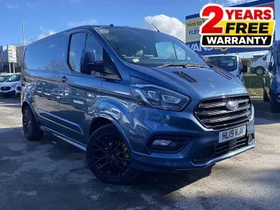 Usado Ford Transit Custom Sport 170 CV (125 kW) 2019 Azul Van
