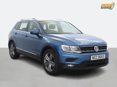 Used VW Tiguan Match 150 HP (110 kW) 2020 Blue SUV