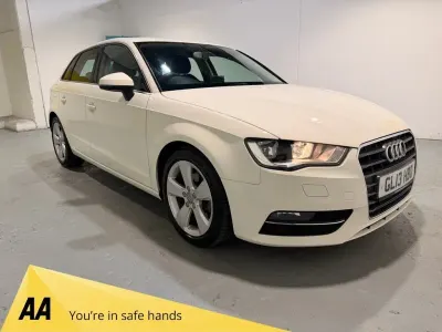 Used Audi A3 Sportback Sport 150 HP (110 kW) 2013 White Hatchback