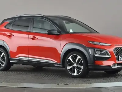 Używany Hyundai Kona Premium 177 KM (130 kW) 2019 Pomarańczowy SUV