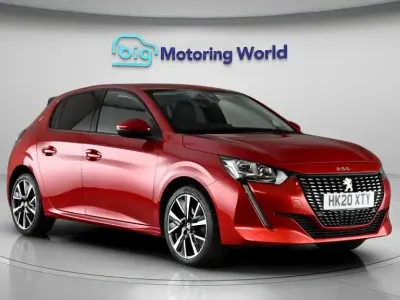 Used Peugeot 208 Allure 130 HP (95 kW) 2020 Red Hatchback