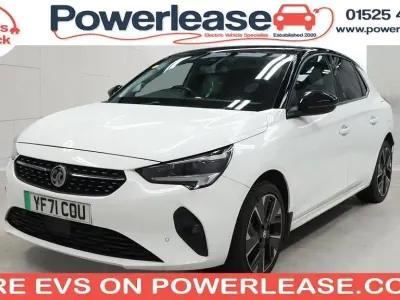 Used Vauxhall Corsa-e Elite 100 kW (136 HP) 2021 White Hatchback