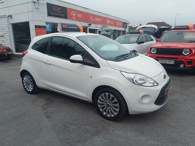Used Ford Ka Zetec 69 HP (50 kW) 2012 White Hatchback