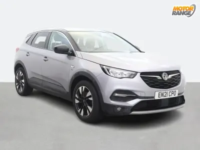 Used Vauxhall Grandland X Edition 130 HP (95 kW) 2021 Grey SUV