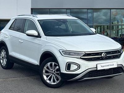 Used VW T-Roc Style 150 HP (110 kW) 2023 White SUV