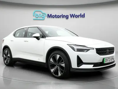 Used Polestar 2 Long Range Single Motor 300 kW (408 HP) 2022 White Hatchback