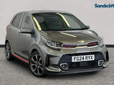 Begagnad Kia Picanto GT-Line 66 HK (48 kW) 2023 Grå Halvkombi