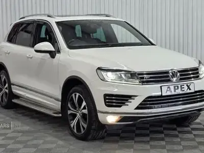Used VW Touareg R-line 262 HP (192 kW) 2017 White SUV