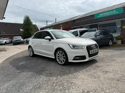 Used Audi A1 Sportback S-Line 125 HP (91 kW) 2016 White Hatchback
