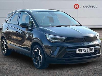 Used Vauxhall Crossland Ultimate 110 HP (80 kW) 2023 Black SUV