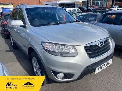 Silver Used 2010 Hyundai Santa Fe Premium SUV | £3,995 (Fair price)