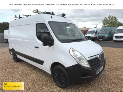 Used Vauxhall Movano 145 HP (106 kW) 2018 White MPV