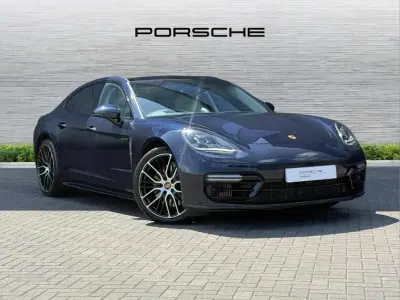 Used Porsche Panamera 4 E-Hybrid Platinum Edition 456 HP (335 kW) 2023 Blue Hatchback