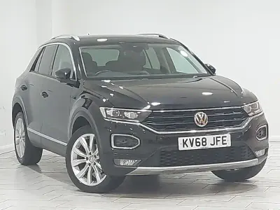 Used VW T-Roc SEL 115 HP (84 kW) 2018 Black SUV