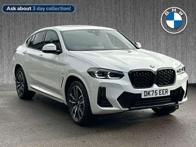 Used BMW X4 M Sport 184 HP (135 kW) 2025 White SUV