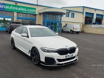 Used BMW 520 M Sport 2021 White Sedan