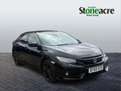 Used Honda Civic EX 126 HP (92 kW) 2019 Black Hatchback