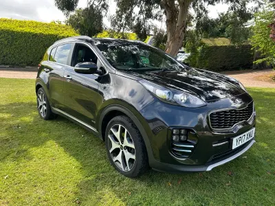 Used Kia Sportage GT-Line 174 HP (127 kW) 2017 Black SUV