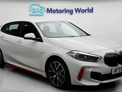 Used BMW 128 M Sport 265 HP (194 kW) 2021 White Hatchback