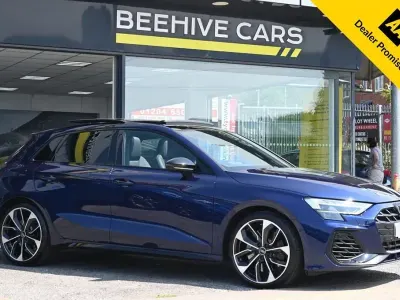 Used Audi S3 Sportback Black Edition 2024 Blue Hatchback