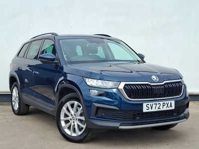 Second-hand Skoda Kodiaq SE 150 CP (110 kW) 2022 Albastru SUV