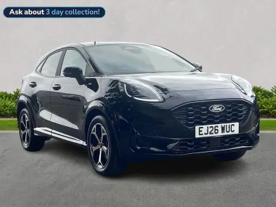 New Ford Puma ST-Line 125 HP (91 kW) 2026 Black SUV